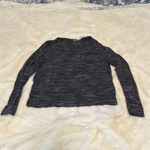 KUT From The Kloth Navy White Women’s Sweater XL